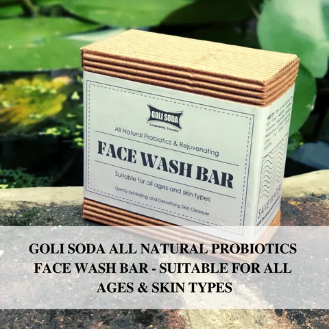 All Natural Probiotics Face Wash Soap - 90 g