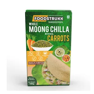 Whole Moong Carrot Chilla Mix 24 gms (Pack of 2)