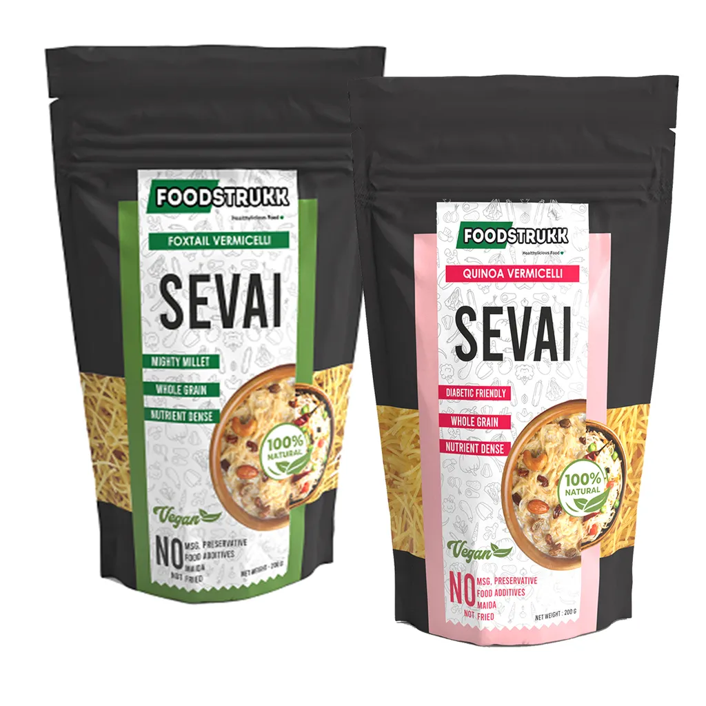 Millet Sevai (Pack of 2) - Foxtail & Quinoa 400 gms