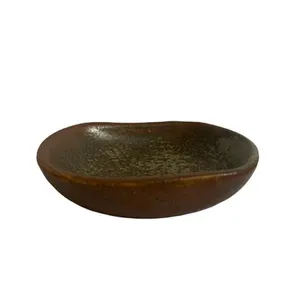 Brown Ceramic Small Bowl