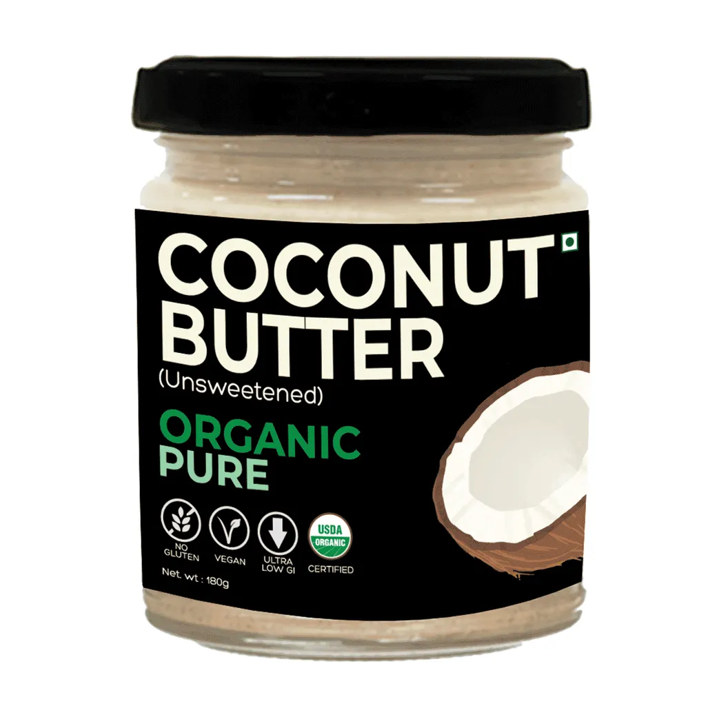 Organic Coconut Butter (Unsweetened) - 180g