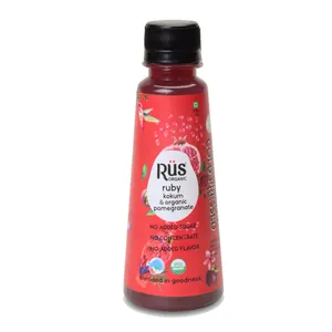 Organic Pomegranate Juice Kokum Booster (Ruby) 200 ml each