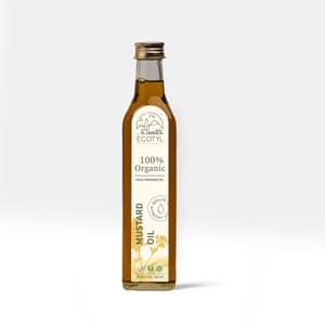 Organic Cold-Pressed Mustard Oil - 500 ml
