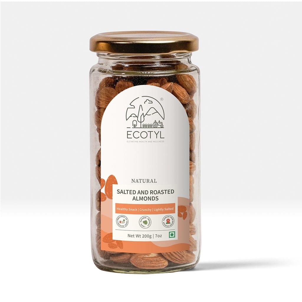 Natural Roasted and Salted Almonds 200 g