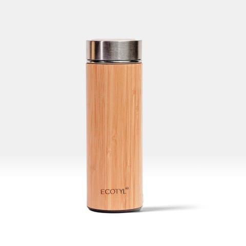 Bamboo Stainless Steel Insulated Flask 450 ml