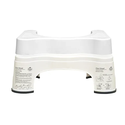 Flexi Stool - Revolutionary Toilet Aid | Adjustable Heights 7"-9" - 2 in 1 | First time in India