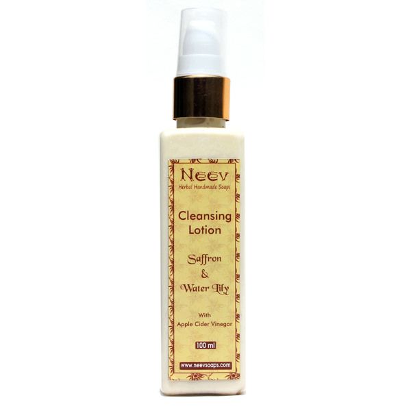 Saffron & Water Lily Cleansing Lotion with Apple Cider Vinegar 100 ml