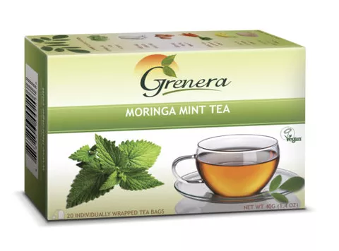Moringa Mint Tea (18 Tea bags / box) - 40 gms