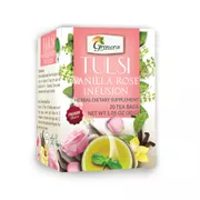 Tulsi Rose vanilla Infusion (25 Tea bags / box) - 40 gms