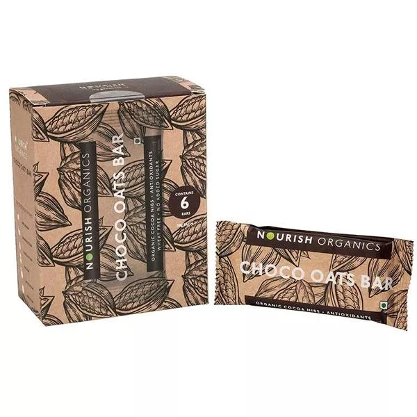 Choco Oats Bar (Pack of 6) - 180 gms
