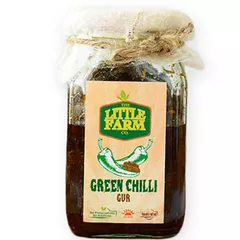 Green Chilli Gur Pickle - 400 gms
