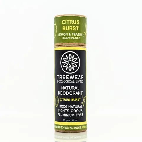 Citrus Burst Natural Deodorant - 33 gms