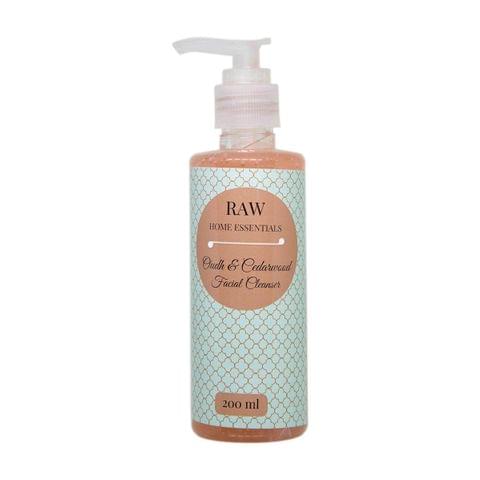Oudh & Cedarwood Facial Cleanser with Organic Orchid Honey for Glow & Radiance - Paraben, SLS Free, 200 ml