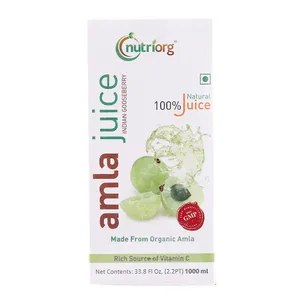 Amla Juice - 1000 ml 100% Pure Juice (Made From Organic Amla)