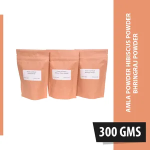 Organic Amla, Hibiscus & Bhringraj Powder 100 gm x 3