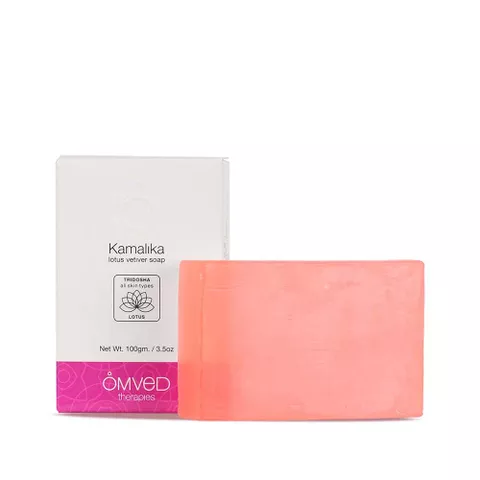 Kamalika Lotus Vetiver Essential Oil Soap, 100g