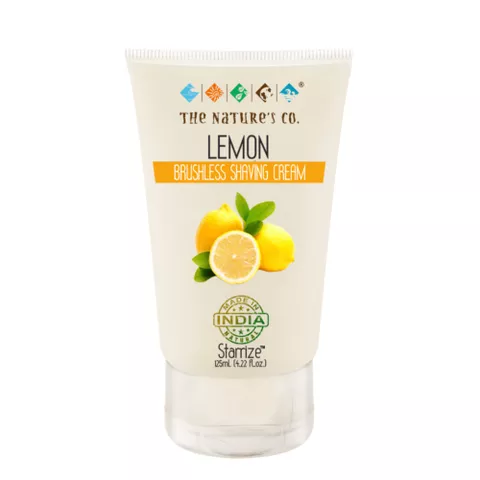 Lemon Brushless Shaving Cream - 125ml