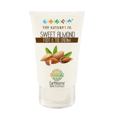 Sweet Almond  Foot And Toe Cream - 125Ml