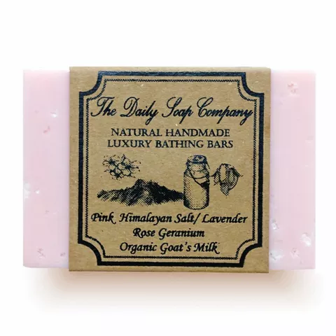 Pink Himalayan Salt and Lavender Soap- 100gms