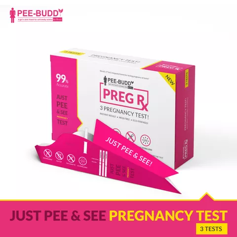 Pregnancy Test Strips in Funnel- No dropper or container required
