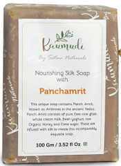 Nourishing Silk Soap with 100x washed Ghee, Panchamrit 100gm