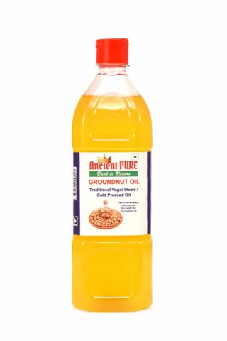 Ancient Pure Foods - Cold Pressed Groundnut Oil - 1 litre