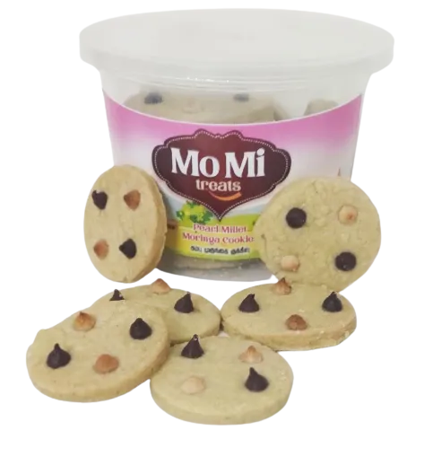 MoMi treats - Pearl Millet Moringa Cookies