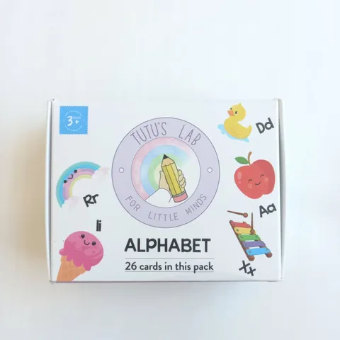 Tutu's Lab - English Alphabet Flash Cards