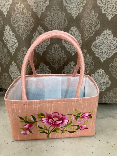 Paper Flower - Parsi Embroidery Basket