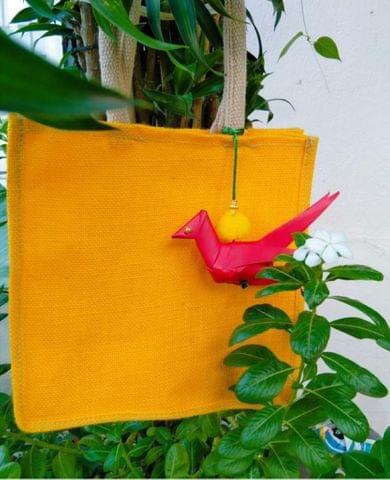Paper Flower - Jute Bag