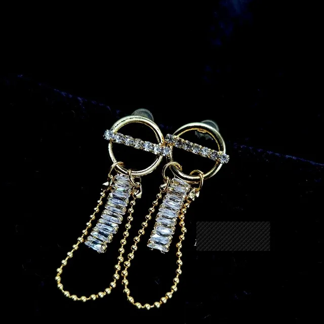 Abarnika  - AD stones western earrings