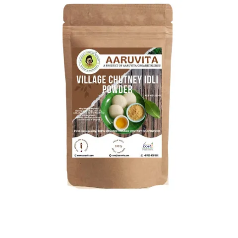 Aaruvita Organic Village Chutney Idly Powder - 250gms
