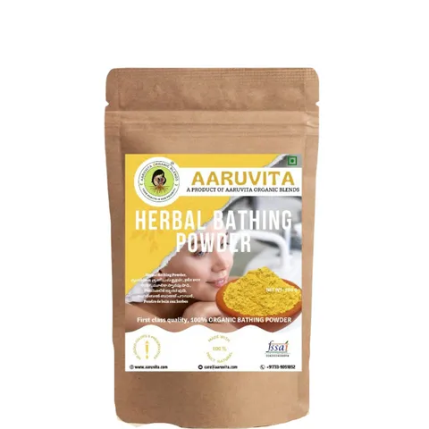 Aaruvita Organic Herbal Bathing Powder 500 Gram