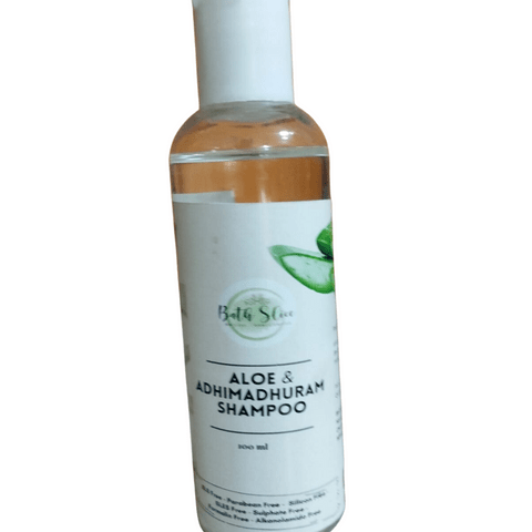 Thinai Organics - Bath Slice Aloe & Adhimadhuram Shampoo - 100ml