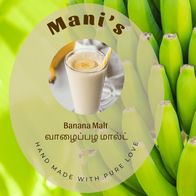 Mani's Masala - Mani's Banana Malt (200 g)