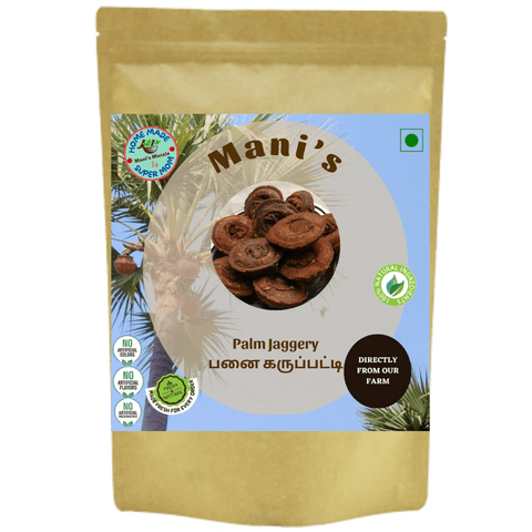 Mani's Masala - Organic Palm Jaggery ( பனை கருப்பட்டி) 1Kg