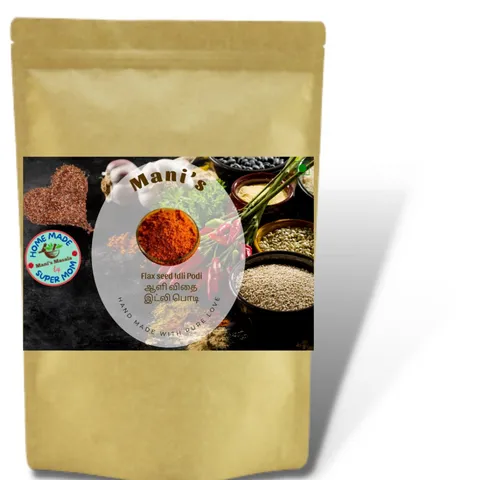 Mani's Masala - Mani’s Flax Seed Idli Podi(200g)