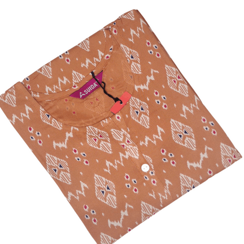 Straight cut kurti