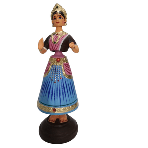 Sai Tradtionals - Fiber Made Dancing Doll With Decorative Fancy Stones