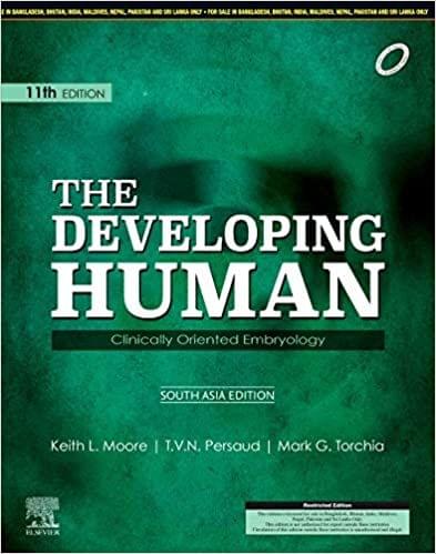 The Developing Human 11th South Asia Edition 2020 by Keith L Moore