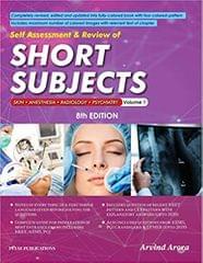 Self Assessment and Review of Short Subjects (Volume-1) 8th Edition 2020 by Arvind Arora