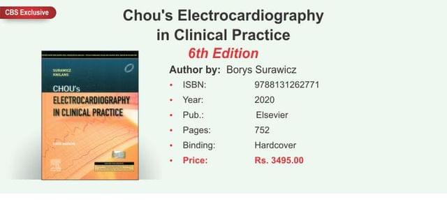Chou's Electrocardiology in Clinical Practice 6th Edition 2020 by Borys Surawicz