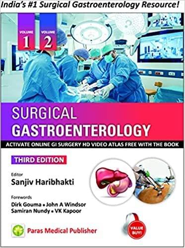 Surgical Gastroenterology (2 Volume Set) 3rd Edition 2019 by Sanjiv Haribhakti