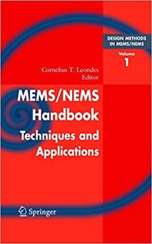 Mems/Nems Handbook Techniques and Applications (5 Volume Set) 2006 by Cornelius T. Leondes