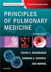 Principles of Pulmonary Medicine 7th Edition 2018 by Steven E. Weinberger