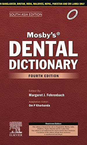 Mosby's Dental Dictionary 4th South Asia Edition 2020 by Om Prakash Kharbanda