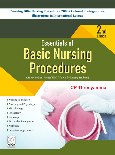 Essentials of Basic Nursing Procedures 2nd Edition 2020 by CP Thresyamma