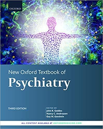 New Oxford Textbook of Psychiatry 3rd Edition 2020 by John R. Geddes
