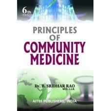 Principles of Community Medicine 6th Revised Edition 2018 by Sridhar Rao
