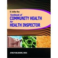 Textbook of Community Health for Health Inspector 2nd Edition 2019 by Sridhar Rao